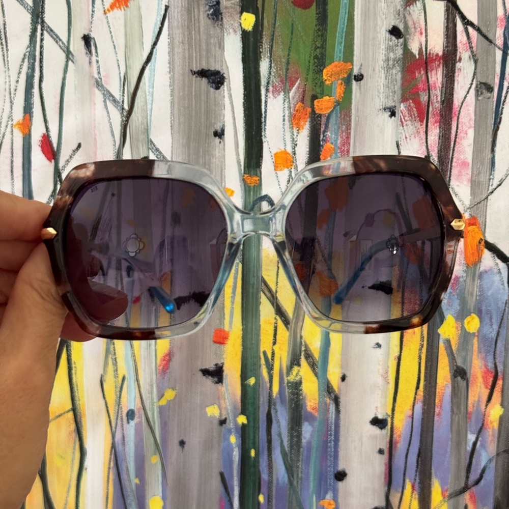 Free People polly Oversized square Sunglasses - Picture 6 of 14